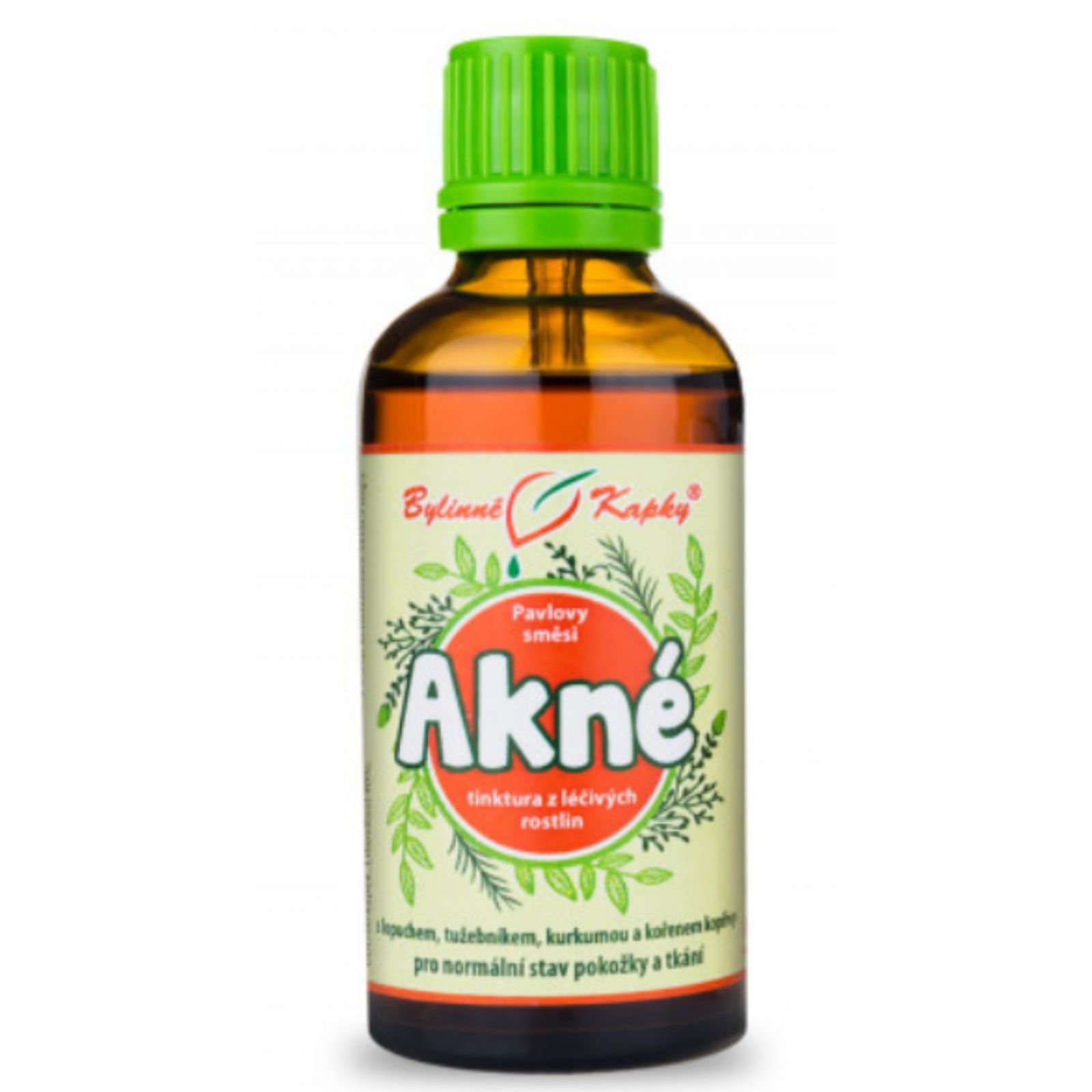 Bylinné kapky Pokožka (Akné) 50 ml