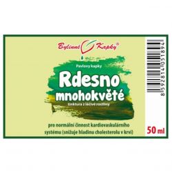 Bylinné kapky Rdesno mnohokvěté (TCM) - etiketa