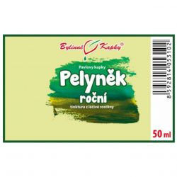  Bylinné kapky Pelyněk roční 50 ml etiketa