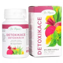 Dr. Popov Detoxikace s krabičkou 60 kapslí