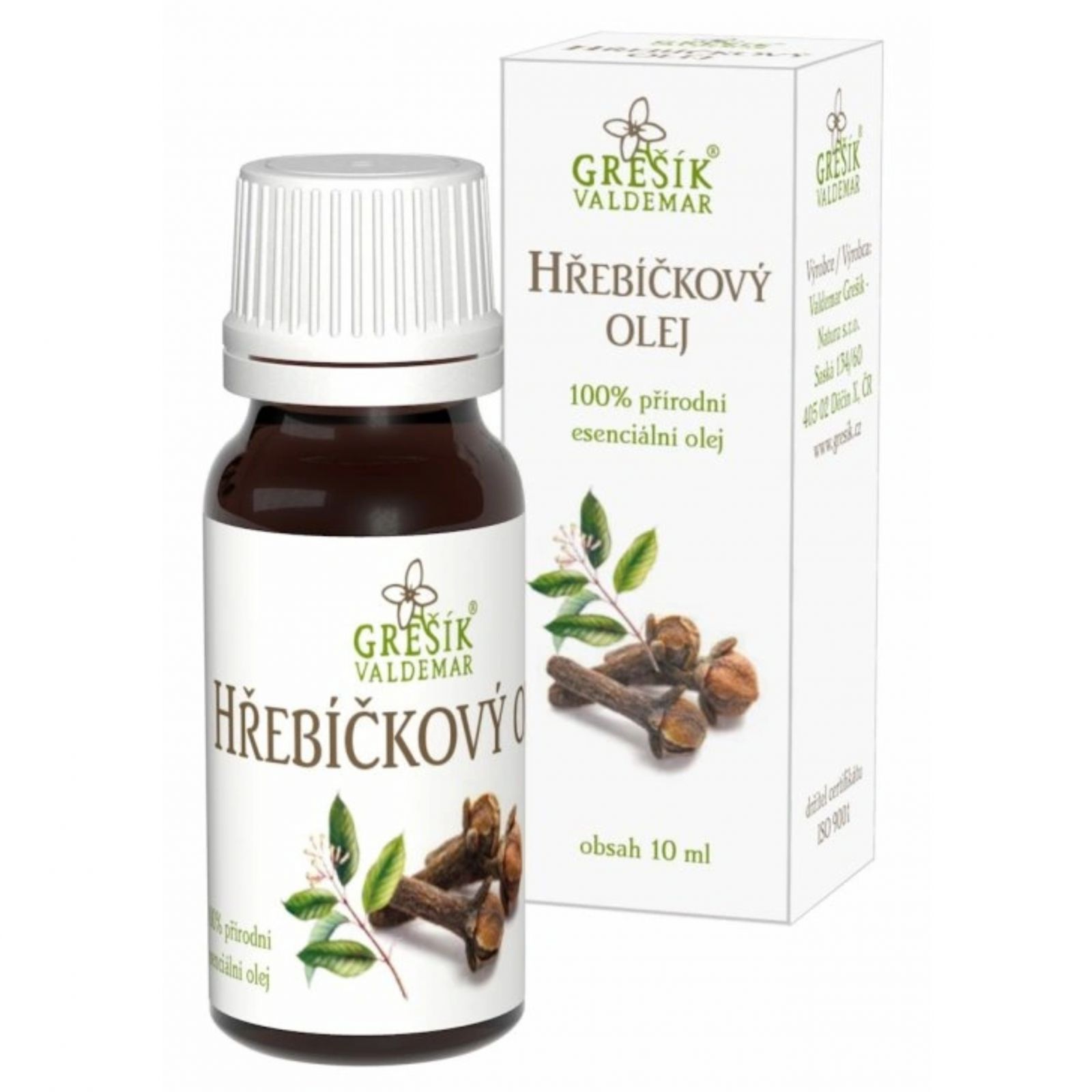  Grešík Hřebíčkový olej 10 ml