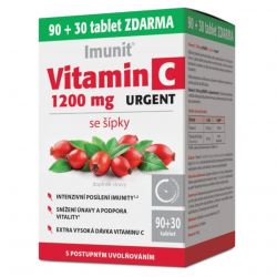 Imunit Vitamin C 1200 mg URGEN se šípky 120 tablet