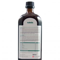 snahrin Narosan Red Berry 500 ml - etiketa