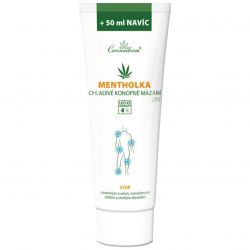 Cannaderm Mentholka - konopné mazání na svaly a klouby 250 ml
