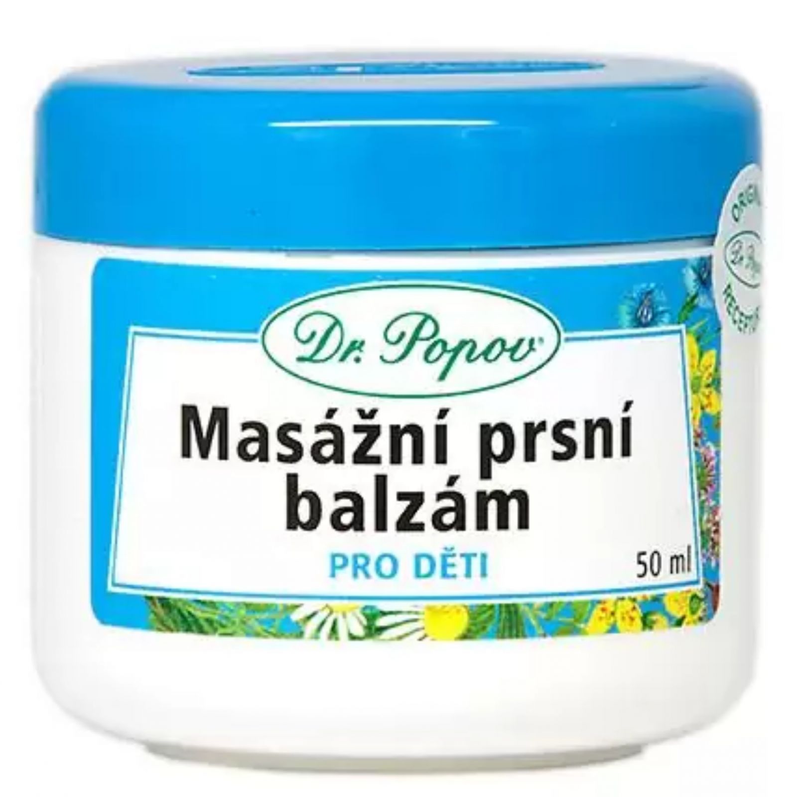  Dr. Popov Masážní prsní balzám pro děti 50 ml