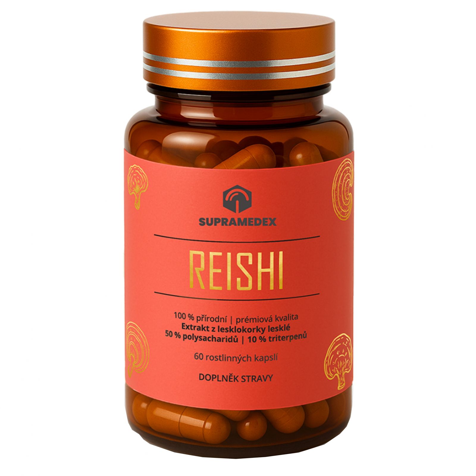 Supramedex Reishi 60 kapslí