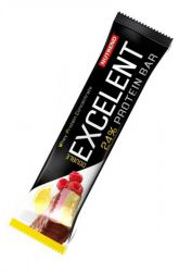 Nutrend Excelent Protein bar - citron & tvaroh & malina s brusinkami