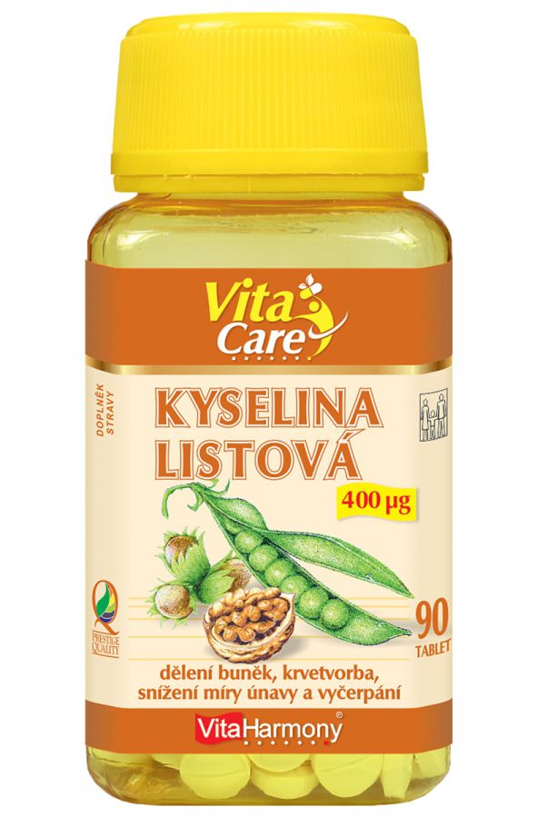 Kyselina listová 90 tablet