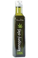 CannaVita BIO konopný olej za studena lisovaný 250 ml