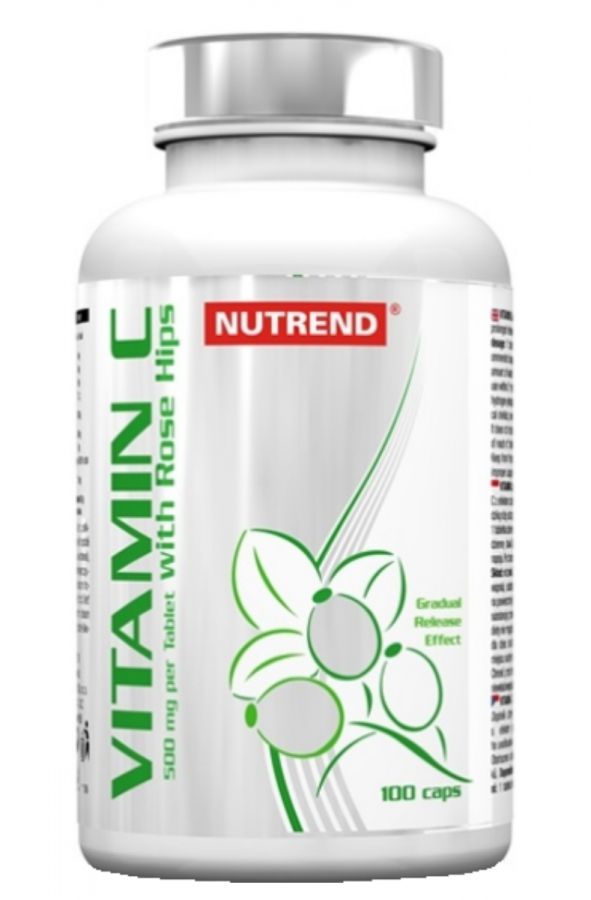 Nutrend Vitamín C se šípky 100 tablet 