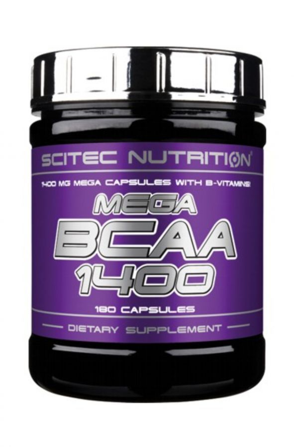 Scitec Mega BCAA 1400 - 180 kapslí