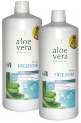 SET 2x LR Aloe Vera Drinking Gel Freedom 1000 ml
